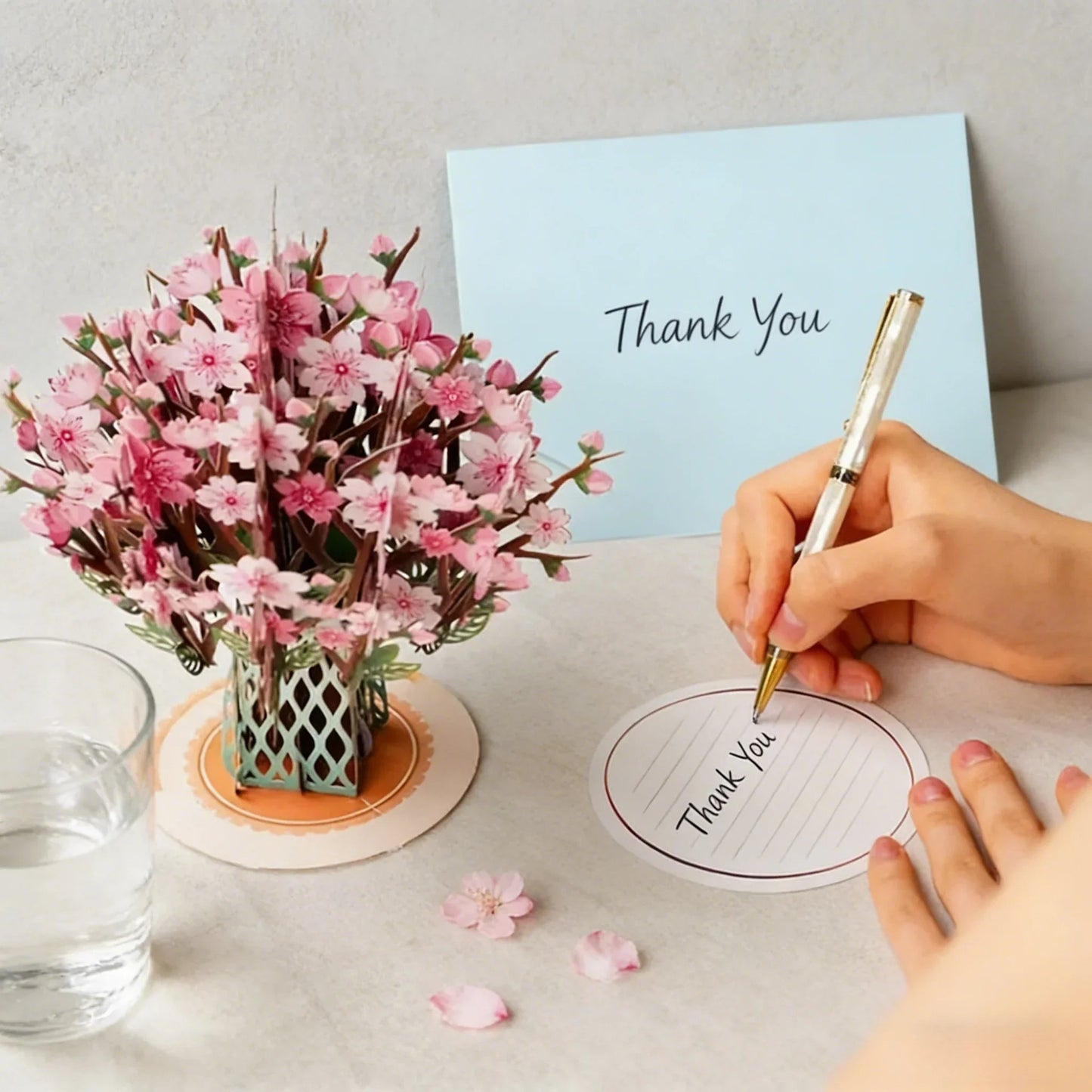 🏆Last Day Special Price 💐2-in-1 Gift & Décor for Every Moment🌸3D Flower Bouquet Pop Up Card