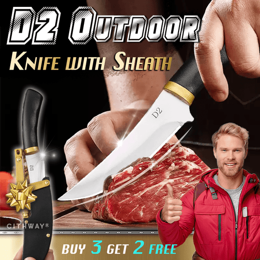 Cithway® D2 All-in-One Swift Cut Portable Knife