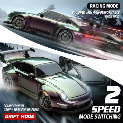 🔥Last Day Special Offer(Second Item 60% Off)🔥1:24 Scale 2.4GHz 20KM/H 4WD RC Drift Car with LED Lights