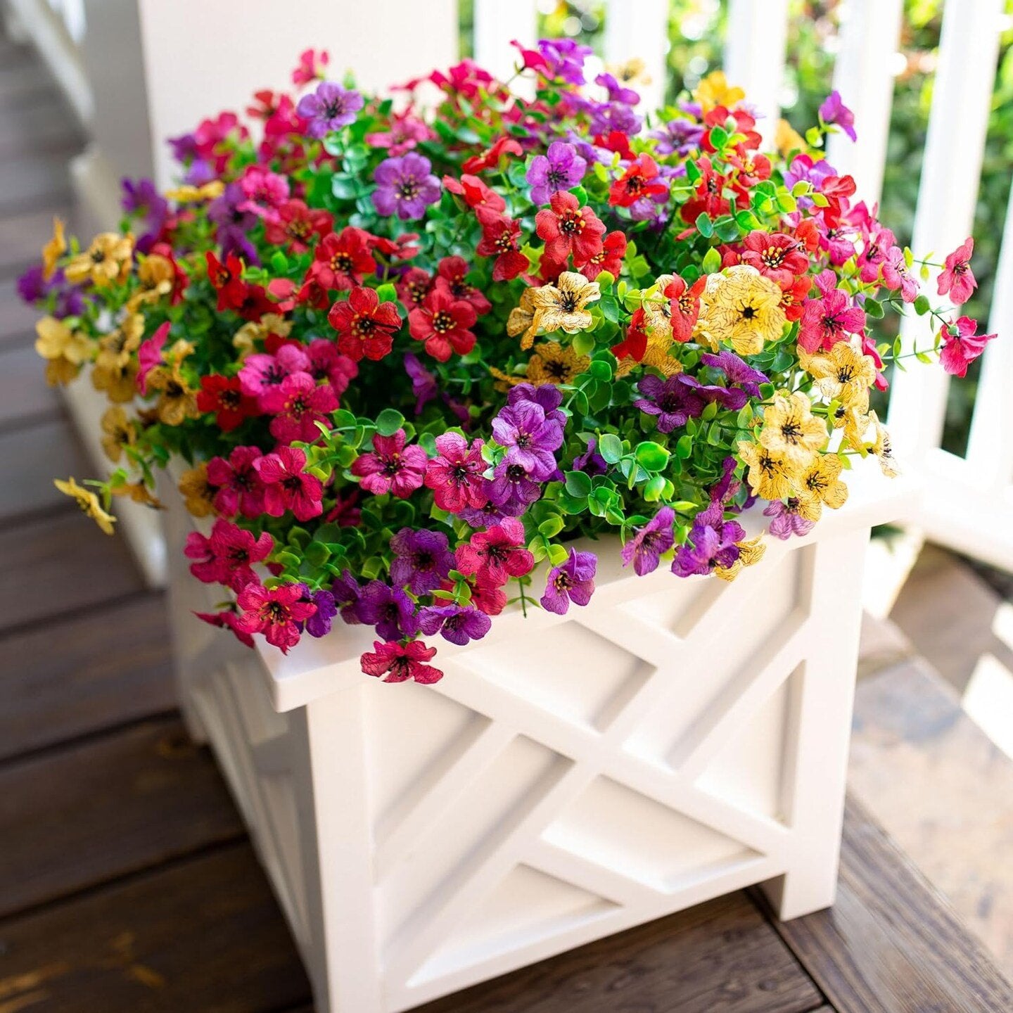 💥Only $1.98Last Day Promotion!🌺UV Resistant Colorful Artificial Flower